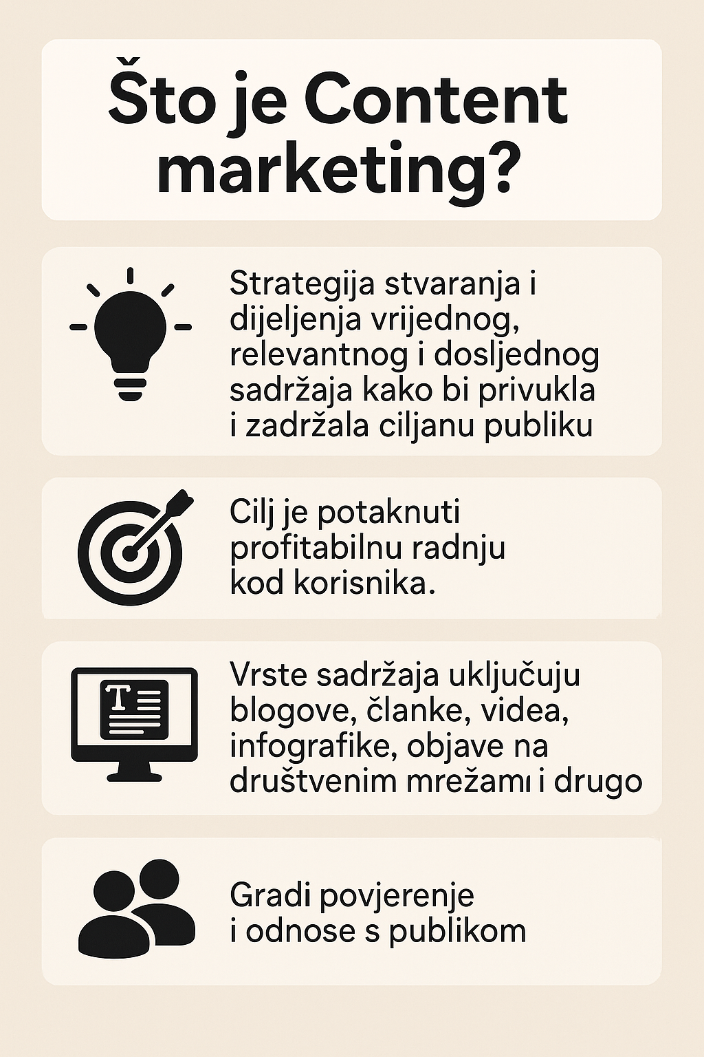 Što je Content marketing?