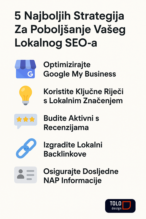 5 najboljih strategija za poboljšanje vašeg lokalnog SEO-a
