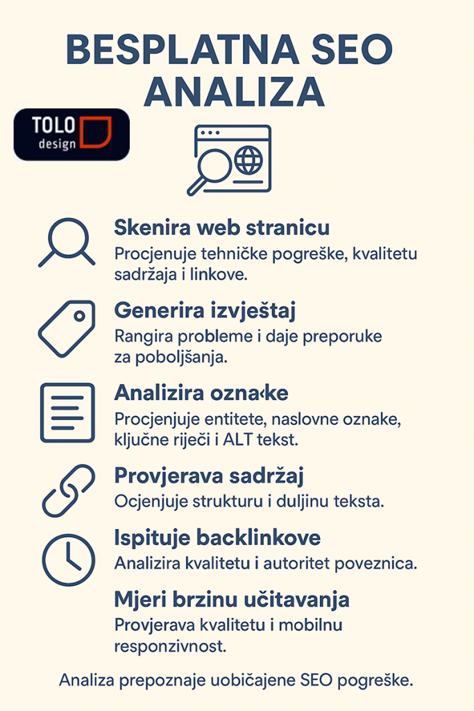 Besplatna seo analiza